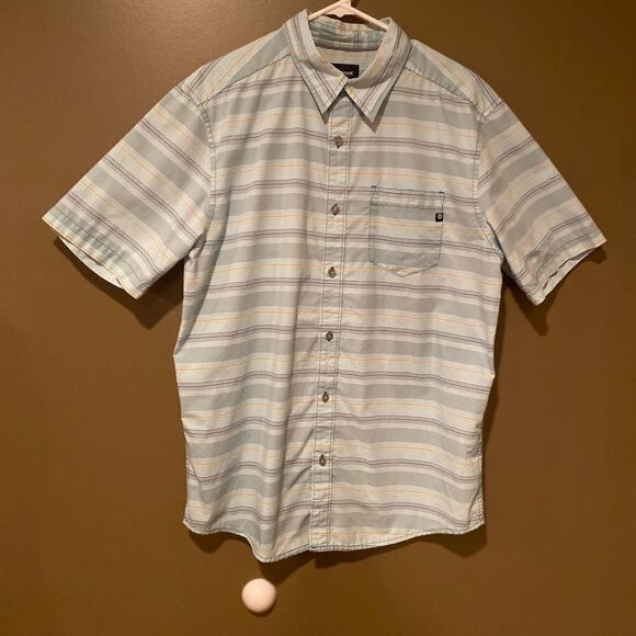 Marmot Stripe Short Sleeve Button Up - Picture 3 of 13